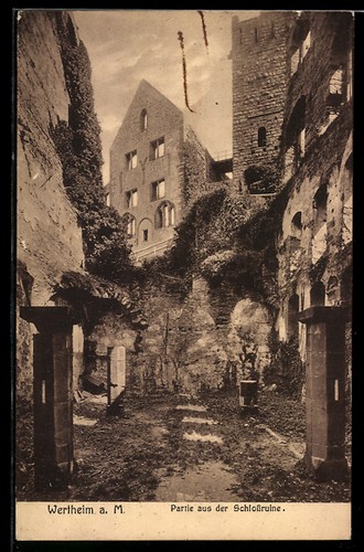 Wertheim ansichtskarte - wertheim,,