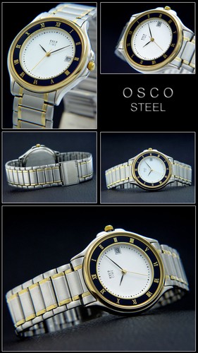 Klassische osco herrenuhr - klassische,