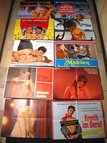 Filmplakat sexfilm erotik - x,