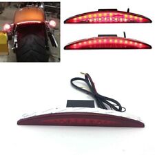 LED Fender Rücklicht Bremslicht Rot Für Harley Dyna Fat Bob FXDF 2008-2010 AF