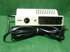 Vintage Braun Reise Fön in weiß Typ 4-425 300W W. Germany