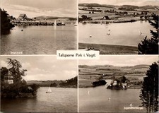 Dam Talsperre Pirk in Vogtland