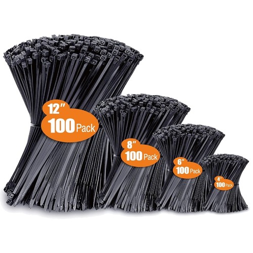 Kabelbinder schwarz nylon - kabelbinder,