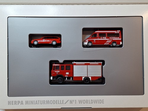 Herpa feuerwehr sonderset - herpa,