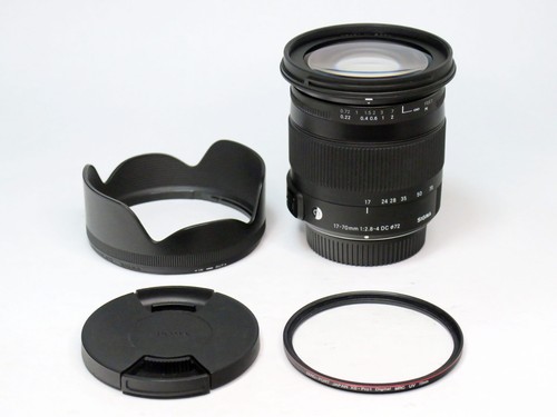 Exc sigma 70mm f2 8 - 17-70mm, f2.8-4