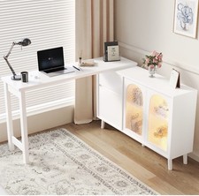 Sideboard Schreibtisch weiß