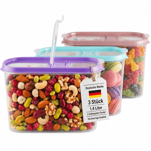 Schüttdosen 3er set - schüttdosen,