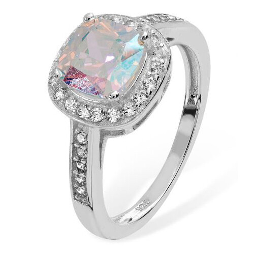 Sterlingsilber halo cubic - halo,