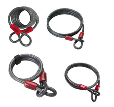 ABUS Cobra Stahl Schlaufe Sicherheit Kette Fahrradschloss Kabel - Diverse Größen