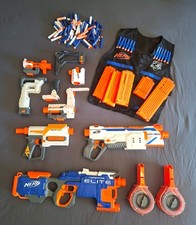 NERF N-Strike Elite Hyper-Fire, Modulus Recon MKII, Modulus Regulator Set,+Weste