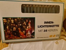 Innen-Lichterkette mit 35 Kerzen