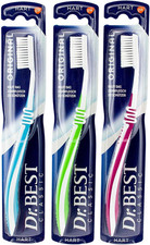 Dr. Best Zahnbürste Hart, 6Er