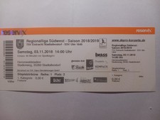 Ticket Fußball Regionalliga