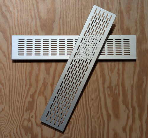 Alu lüftungsgitter - alu,