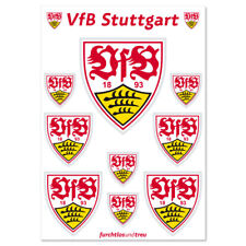 Aufkleber Aufkleberkarte VfB