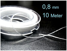 Gummifaden 0,8 mm extra stark