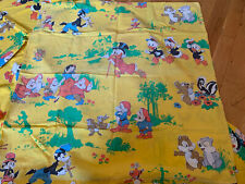 Vintage Bettwäsche Disney Bambi Donald Duck Schneewittchen 70er / 80er Jahre
