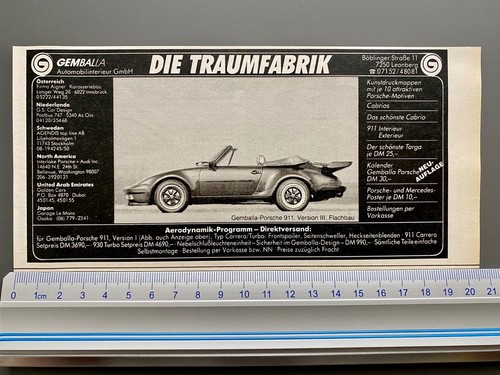 Gemballa porsche 911 cabrio - gemballa,