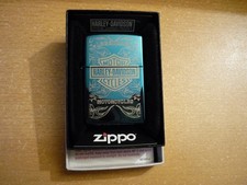 Zippo Benzin-Feuerzeug blau