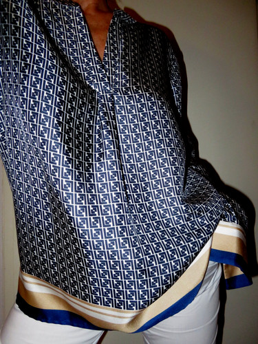Van laack seiden - laack, blau