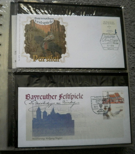Briefmarken briefe bayreuther - briefe,
