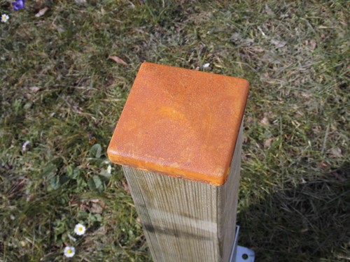 Pfostenkappe 7x7cm 12x12cm - -,
