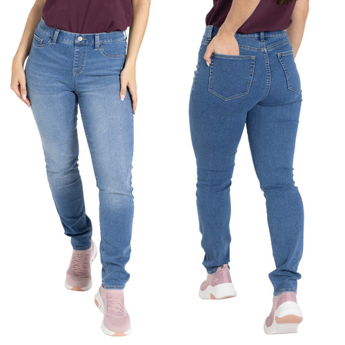 Damen jeans high waist - waist, skinny