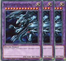 Yugioh 3x Blauäugiger
