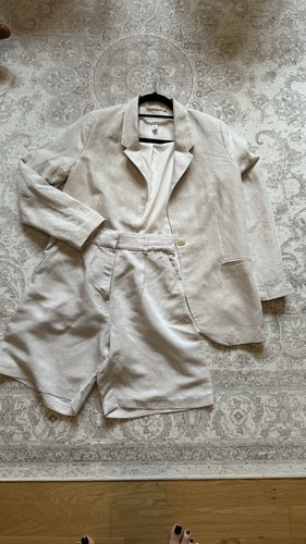 Leinen anzug - h&m,
