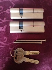 CES Profilzylinder  31/65 Gleichschließend,  2 X