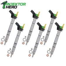 6x 0445116023 AUDI VW 3.0 TDI EINSPRITZDUSE INJEKTOR 0445116015 059130277AR