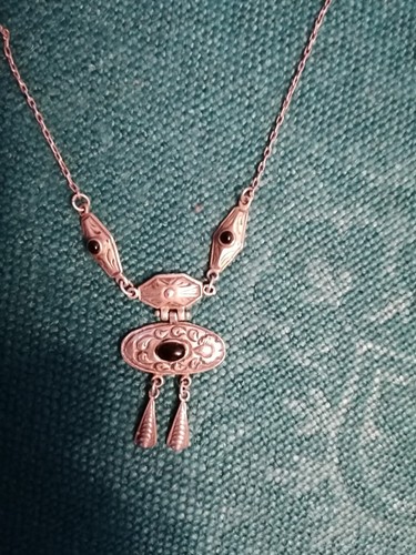 Feines antik art deco collier - art,