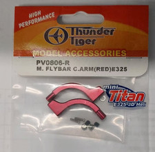 Thunder Tiger Mini Titan PV0806-R Flybar Alu rot