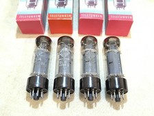 4 Röhren Telefunken EL34 6CA7