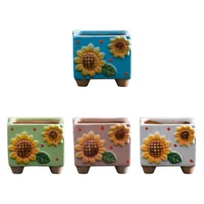 Keramik Sonnenblume Pflanzer