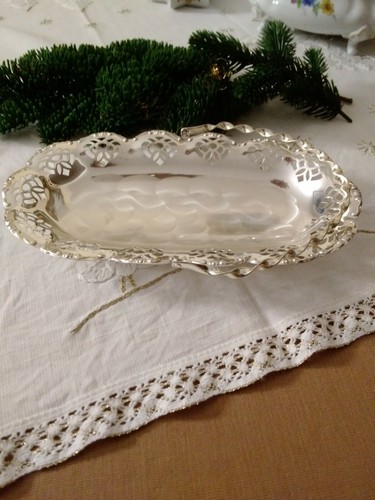 Versilberte konfektschale mit - konfektschale,