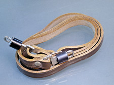 Leder Gurt Kameragurt Trageriemen Kamera Fernglas Leder braun gebraucht