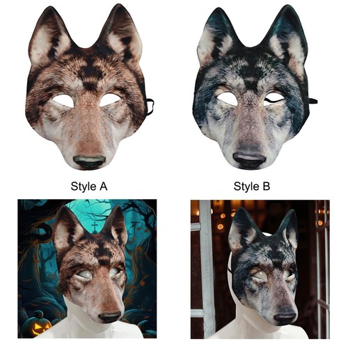 Wolf kopfmaske halloween maske - halloween,