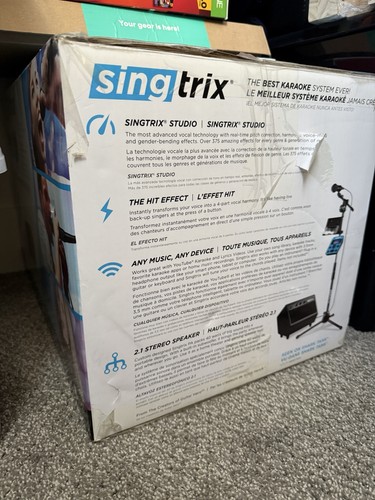 Singtrix studio karaoke - studio, system