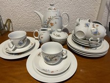 CP Colditz DDR Teeservice 6 Personen Kaffeeservice