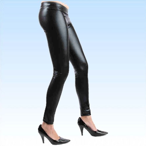 Leggins schwarz m satin - leggins, s/m