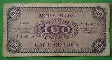 SELTENE BELGIEN 100 FRANCS