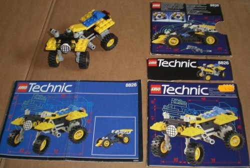 Lego 8826 quad - lego, rennwagen