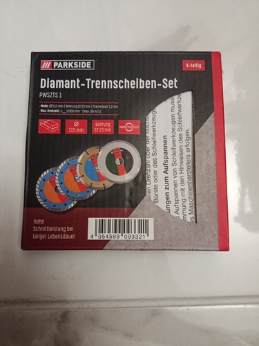 Parkside diamanttrennscheiben - parkside,