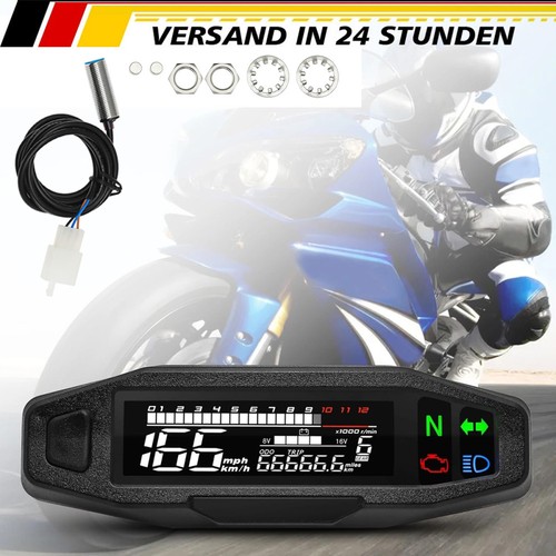Motorrad drehzahlmesser lcd - drehzahlmesser,