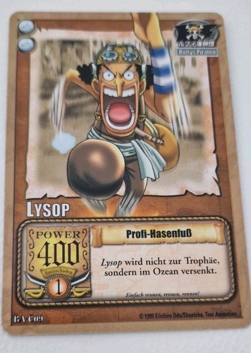 One piece karte - karte, lysop