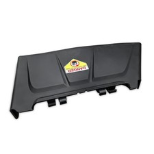 Seitenauswurfschacht für