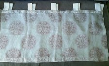 Bistro Gardine 180 x 40cm Scheibengardine Tchibo TCM Neuwertig