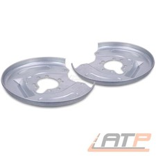 2x DECKBLECH BREMSSCHEIBE