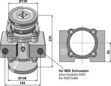 Kegelrollenlager komplett